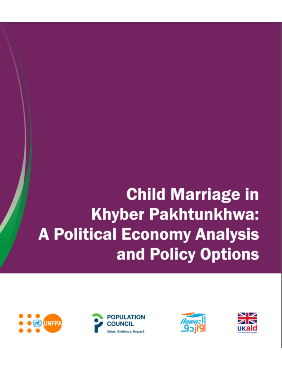Child Marriage in Khyber Pakhtunkhwa: A Political Economy Analysis and Policy Options