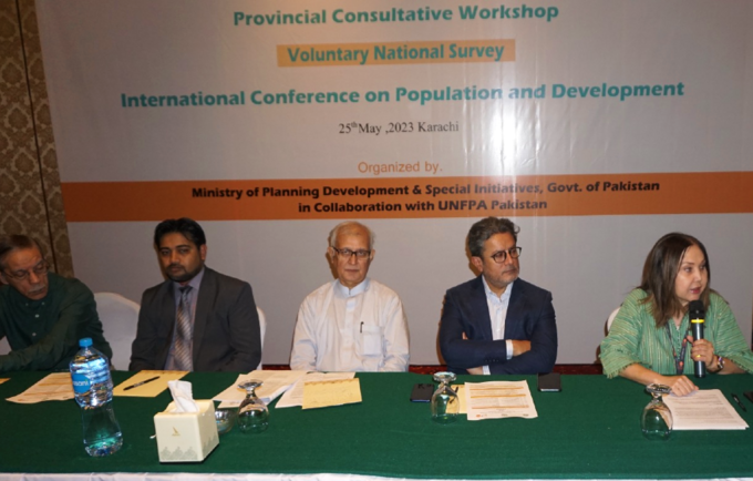 Consultative workshop on Voluntary National Survey and ICPD
