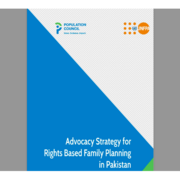 Advocacy Strategy for Rights Based Family Planning in Pakistan