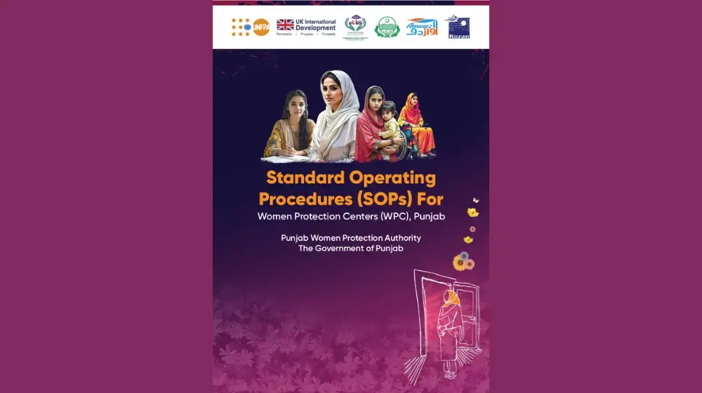 Standard Operating Procedures (SOPs) For Women Protection Centers (WPC), Punjab