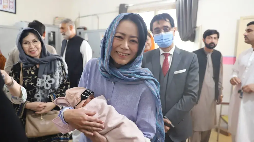 UNFPA Humanitarian Director Visits Khyber Pakhtunkhwa province