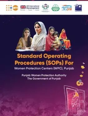 Standard Operating Procedures (SOPs) For Women Protection Centers (WPC), Punjab