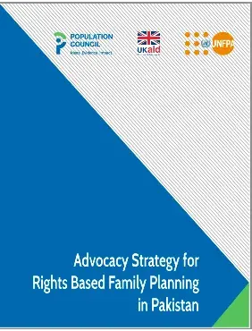 Advocacy Strategy for Rights Based Family Planning in Pakistan