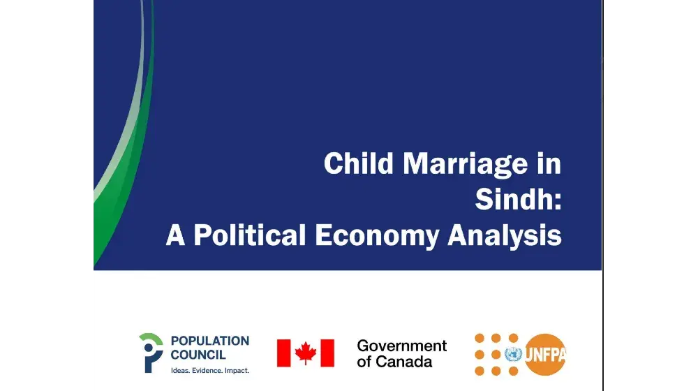 Child Marriage in Sindh: A Political Economy Analysis and Policy Options